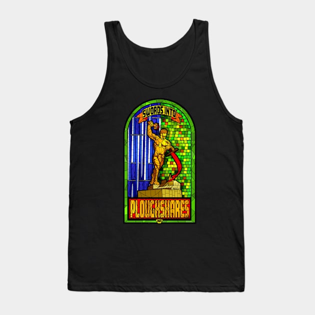 Swords Into Ploughshares Tank Top by Harley Warren